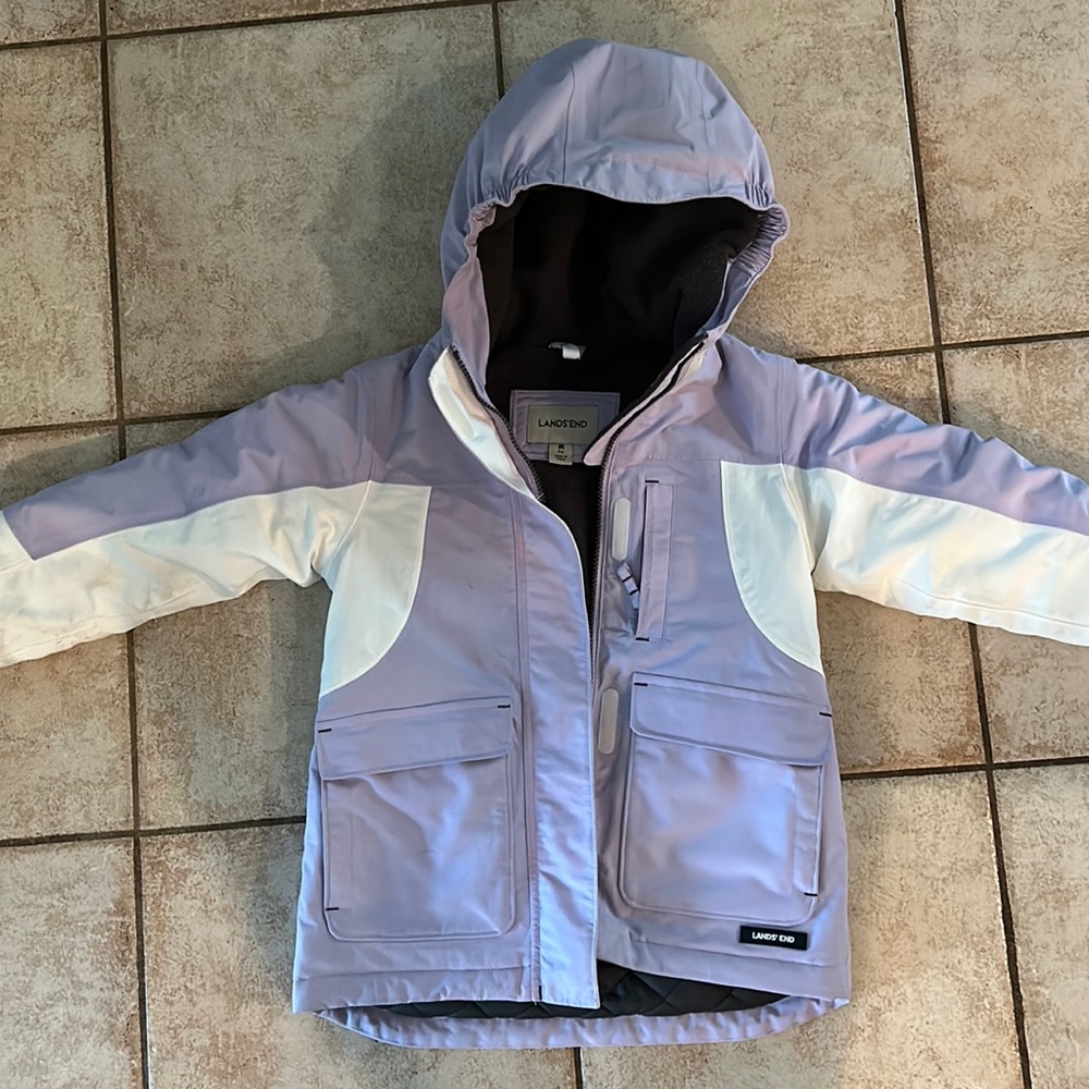 Girls’ M Lands End winter parka